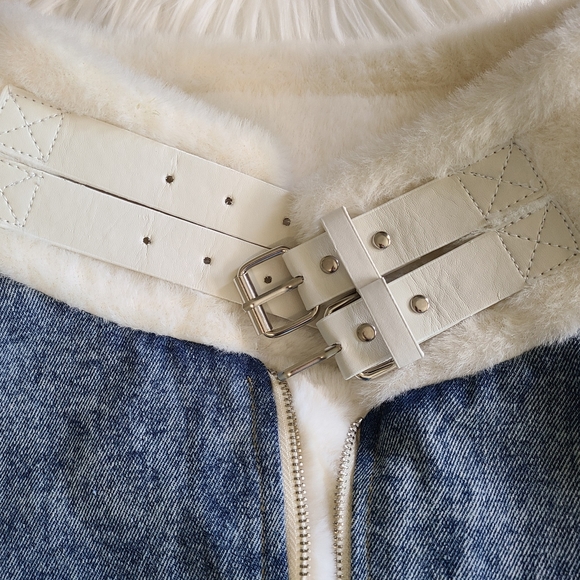 Sherpa lined jeans jacket - Picture 7 of 9